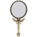 Double Sided Butterfly Design Makeup Mirror with Folding Handle - Medium Brass - Buy Online on GoSupps.com