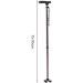 Walking Stick Walkers for Seniors Portable Crutches Thick Aluminum Alloy Old Man Walking Stick Four Feet Non- Slip Cane Retractable Light Non- Slip Walking Stick with Hospital rollator walke - Buy Online on GoSupps.com