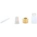 24PCS 3ML/0.1oz Empty Refillable Mini Clear Glass Essential/Massage Oil Dropper Bottles Cosmetic Makeup Perfume Sample Travel Packing Vial Jars Pot with Glass Eye Dropper and White Rubber Head - Buy Online on GoSupps.com