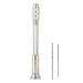 BORDSTRACT Manual Nail Art Punch Tool with 2 Drill Bits Nail Manicure Hand Dril for DIY Nail Piercing and Manicure Projects