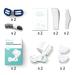 Bunion Corrector for Women Men - Adjustable Splint for Bunion Relief with Toe Separators - Orthopedic Toe Straightener Set - 2 Pairs Silicone Straighteners - 3 Pairs Spacer Included - Buy Online on GoSupps.com