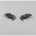 4pcs Metal Bat Wings Hair Barrettes | Halloween Gothic Hair Clips for Party Costume - Buy Online on GoSupps.com