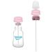 Tinukim iFeed 4oz Self Feeding Baby Bottle with Tube - Anti-Colic Nursing System Pink (2-Pack) - Buy Online on GoSupps.com