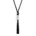 Whistle for hunting dogs with lanyard for recall and dog training long distance (Jet Black)