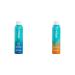 COOLA Organic Sunscreen Bundle - SPF 50 Fragrance Free & SPF 30 Tropical Coconut Sunblock Spray Dermatologist Tested Vegan 6 Fl Oz Each