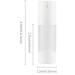 LONGWAY 1 Oz Airless Pump Bottles (Pack of 6, Frosted) - Refillable Travel Containers for Hand Sanitizer, Toner, Gel, Hair Oil, Lotion, Face Cream - Buy Online on GoSupps.com