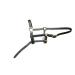Cwell Equine FOAL LEATHER HEAD COLLAR HALTER BLACK