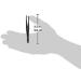 Solingen Tweezers 514 - Professional Slanted Tip for Precision Eyebrow Shaping and Facial Hair Removal | Stainless Steel, Made in Germany (Black) - Buy Online on GoSupps.com