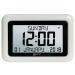 GEEMARC VISO 10 a.m. with a large display and easy to read ideal for people with dementia/Alzheimer's battery operations great clear display of the full text (white)