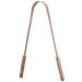 White Leaf 100% Pure Copper Tongue Scraper for Adults -Natural Copper Tongue Scraper for Adults Tongue Cleaner with Firm Grip & Travel Case -Tongue Scraper for Dental Health and Fresh Breath