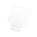2pcs Professional Clear Acrylic Makeup Palette - Perfect for Mixing Foundation Cosmetics & Nail Art - Buy Online on GoSupps.com