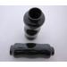 Thomas Fetterman Poron Filled Hand Grips for Underarm Crutches with 7/8 inch Post and Handles 4 to 5 Inches Black Pair