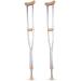 Crutches for Adults Underarm Crutches Adult Aluminum Crutches Yellow Aluminum Crutches Underarms Height Adjustable 114 134Cm Underarm Crutches for Men and Women Great for - Buy Online on GoSupps.com