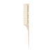 Cricket Silkomb Pro-60 Medium Tooth Rattail Professional Hair Stylist Comb for Teasing Sectioning Parting Lifting Styling Coloring Hair