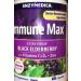 Immune Max Black Elderberry with Vitamins C & D3 Zinc 60 Capsules
