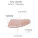 Skin Gym Rose Quartz Gua Sha Crystal Beauty Tool - Discover Premium Quality Shop now! - Buy Online on GoSupps.com