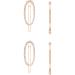 ScÃ¼nci Gold Crystal Bobby Pin & Barrette Set - Transform Your Style with the Best Innovation Today! - Buy Online on GoSupps.com