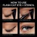 Discover L'OrÃ©al Infallible Flash Cat Eye Waterproof Liquid Eyeliner Black - Elevate Your Style Instantly! - Buy Online on GoSupps.com