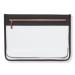 Tartan + Twine Basics Clear Clutch