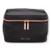 Tartan + Twine Basics Black Train Case