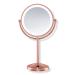 Conair Rose Gold Vanity LED Double-Sided 1X/10X Magnification Mirror