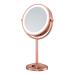 Discover Conair Rose Gold Vanity LED Double-Sided 1X/10X Magnification Mirror - Elevate Your Style Instantly! - Buy Online on GoSupps.com