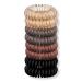 Kitsch Hair Tie Coils Brunette