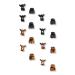Kitsch Mini Classic Claw Clips 16 ct