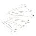 Discover ScÃ¼nci Silver & Rhinestone Hair Pins 6 ct - Elevate Your Style Instantly! - Buy Online on GoSupps.com
