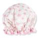 The Vintage Cosmetic Company Floral Print Lined Shower Cap
