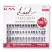 Kiss Lash Couture Luxtensions 3D False Eyelash Extension Clusters Kit #01