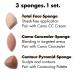 e.l.f. Cosmetics Total Sponge Set 3 ct - Transform Your Style with the Best Innovation Today! - Buy Online on GoSupps.com
