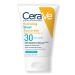 CeraVe Hydrating Sheer Sunscreen Face and Body Lotion with SPF 30 3.0 oz