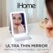 Discover iHome Ultra Thin Mirror 5" x 7.75" in - Elevate Your Style Instantly! - Buy Online on GoSupps.com