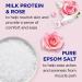Dr Teal's Foaming Bath with Pure Epsom Salt, Calm & Serenity with Rose 34 oz - Transform Your Style with the Best Innovation Today! - Buy Online on GoSupps.com