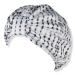 Scünci Prep White & Black Polka Dot Shower Cap