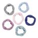 Scünci Play Fabric Ponytailers 6 ct