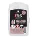Red Carpet Manicure Soft Gel Short Round Nude Nail Tips 110 ct