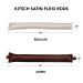 Discover Kitsch Rosewood Jumbo Satin Flexi Rods 4 ct - Elevate Your Style Instantly! - Buy Online on GoSupps.com