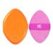 Real Techniques Miracle 2-In-1 Dual-Sided Powder Puff + Travel Case