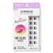 Kiss imPRESS Press-On Falsies Eyelash Clusters, Chic Wispy 12 ct