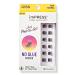 Kiss imPRESS Press-On Falsies Eyelash Clusters, Sleek Natural