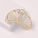 Discover The Hair Edit Gold Gilded Mermaid Shell Claw Clip - Elevate Your Style Instantly! - Buy Online on GoSupps.com