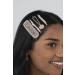 Discover Locks & Mane 'The Piper' Pave Stone Barrette Set - Elevate Your Style Instantly! - Buy Online on GoSupps.com