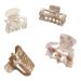 Discover ScÃ¼nci PRIMP Mix Acrylic Claw Clips - Pink 4 ct - Elevate Your Style Instantly! - Buy Online on GoSupps.com