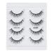 Kiss Lash Couture Matte Black Faux Mink Eyelashes Multipack 4 pair - Transform Your Style with the Best Innovation Today! - Buy Online on GoSupps.com