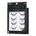 Kiss Lash Couture Matte Black Faux Mink Eyelashes Multipack 4 pair - Transform Your Style with the Best Innovation Today! - Buy Online on GoSupps.com