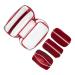 Tartan + Twine Crimson Velvet 4 Piece Train Case - Discover Premium Quality Shop now! - Buy Online on GoSupps.com