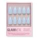 Glamnetic Blueberry Milk Press-On Nails