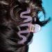 Discover GIMME beauty Medium Hair Squiggle 2.0 Claw Clip Pink/White - Elevate Your Style Instantly! - Buy Online on GoSupps.com